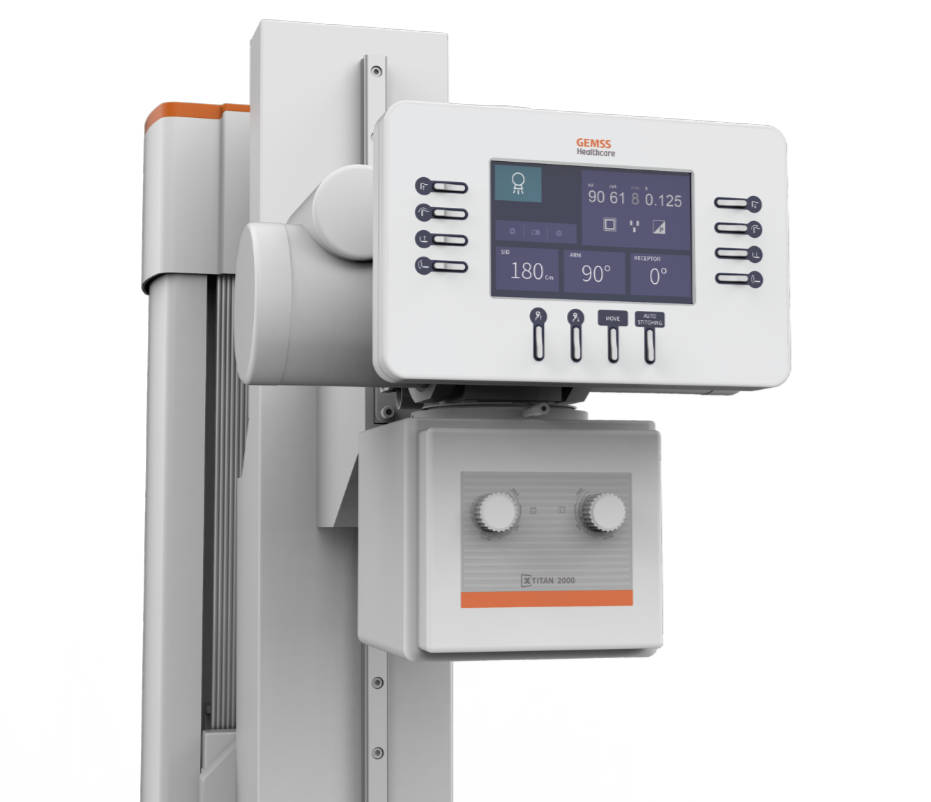 GEMSS Titan 2000 UNIVERSAL: рентген аппарат экспертного класса с 150+ протоколами